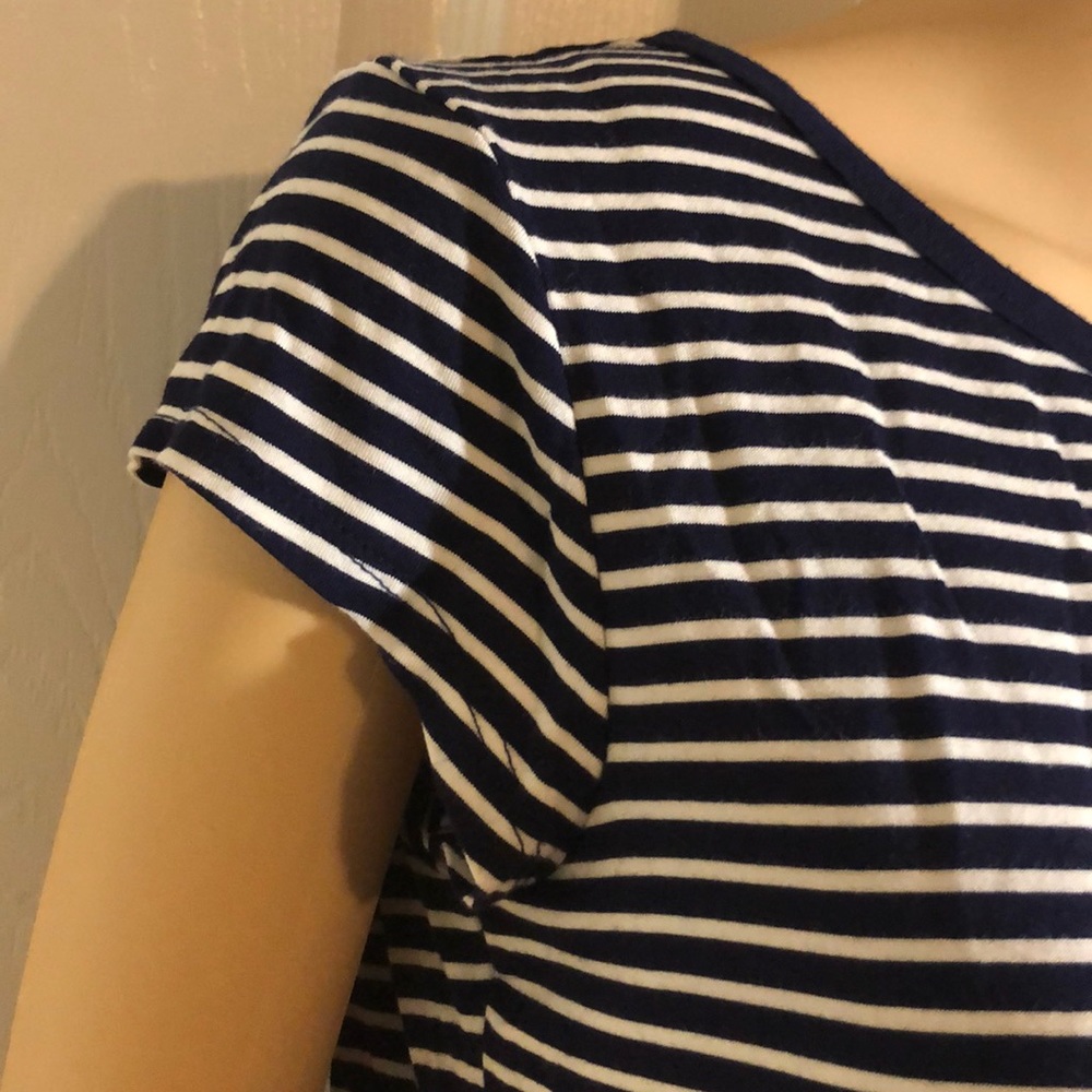 Cable and Gauge Striped Stretch Top - Picture 4 of 7